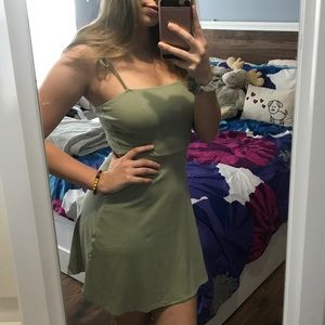 ADORABLE GREEN DRESS